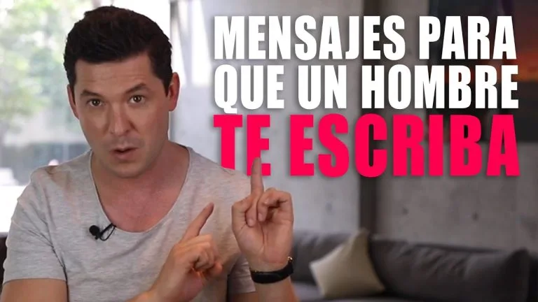 Como hacer que un hombre te escriba?