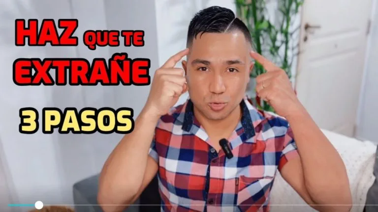 Como hacer que un hombre te extrañe y te busque?